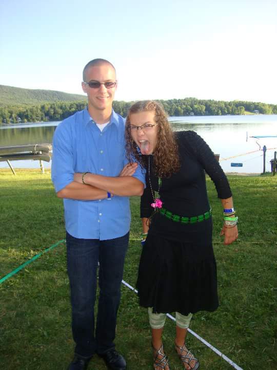 Me and a special friend the summer after eighth grade, lol. Photo belongs to KSB.